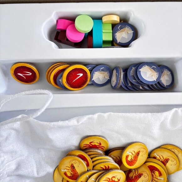 Tokaido Namiji Board Game Funforge NAMUS01 Sailing Fishing Japan Complete - Picture 8 of 10